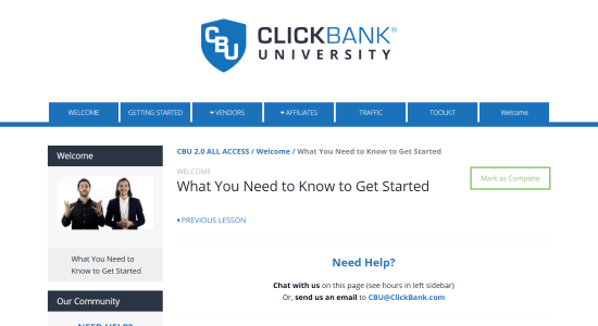 Inside the Clickbank university