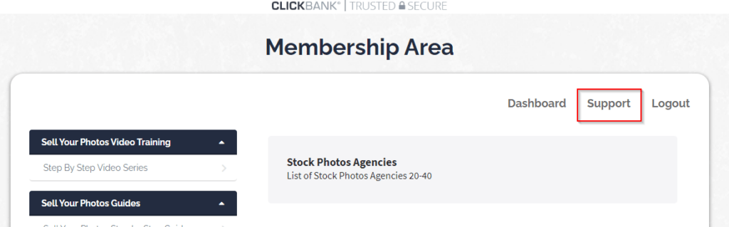photojobz cancel membership step 1