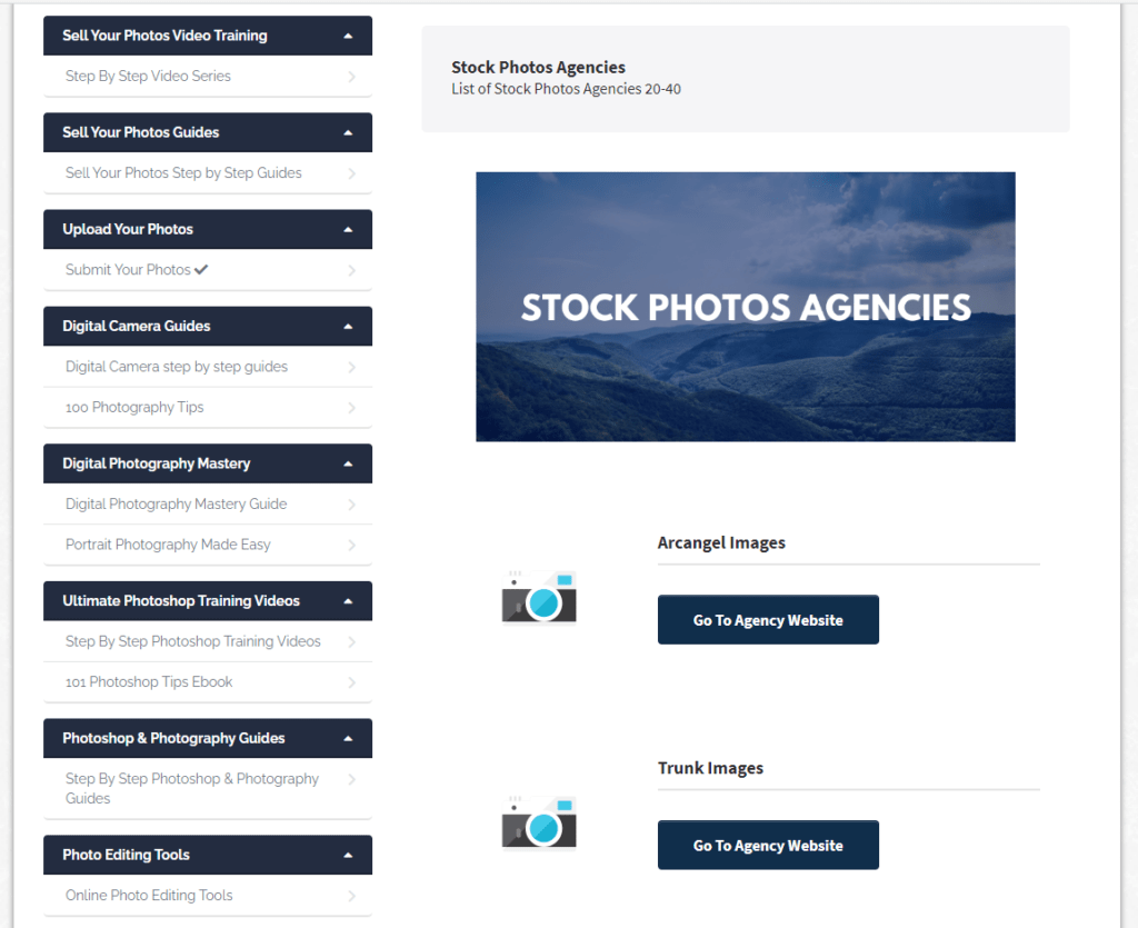 stock photo agencies