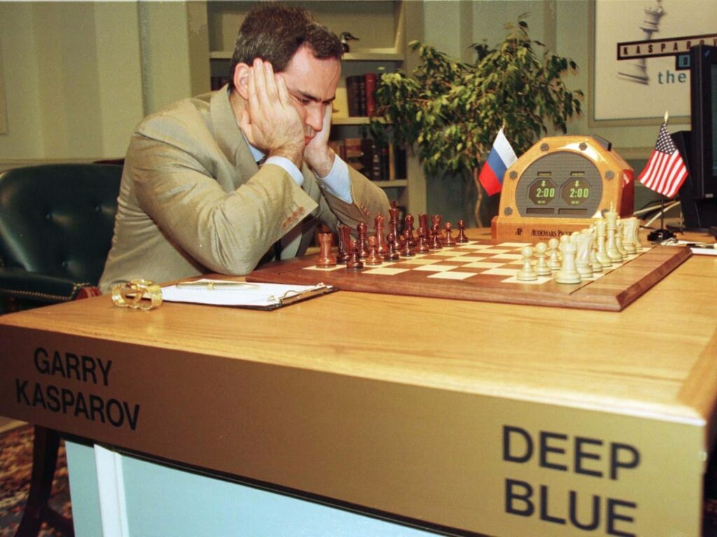 AI as a chess player - beat the world chess champion in 1997